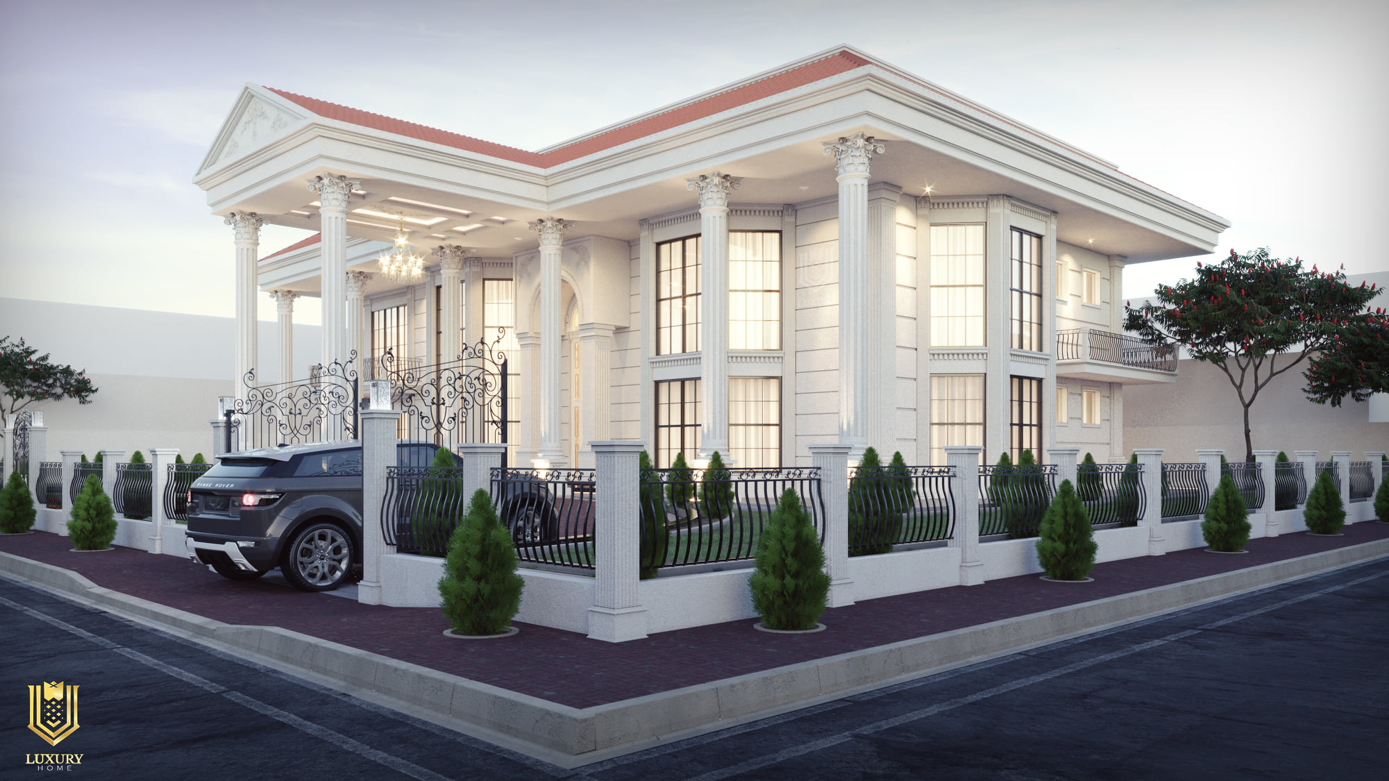 Design and construction of a villa in Erbil/ Dubai city, (1200 M2)